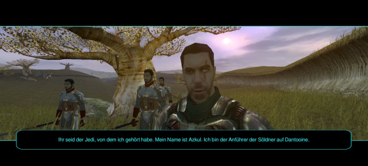 [29/01/2021] Grafisch hat sich in KotOR 2 wenig getan.