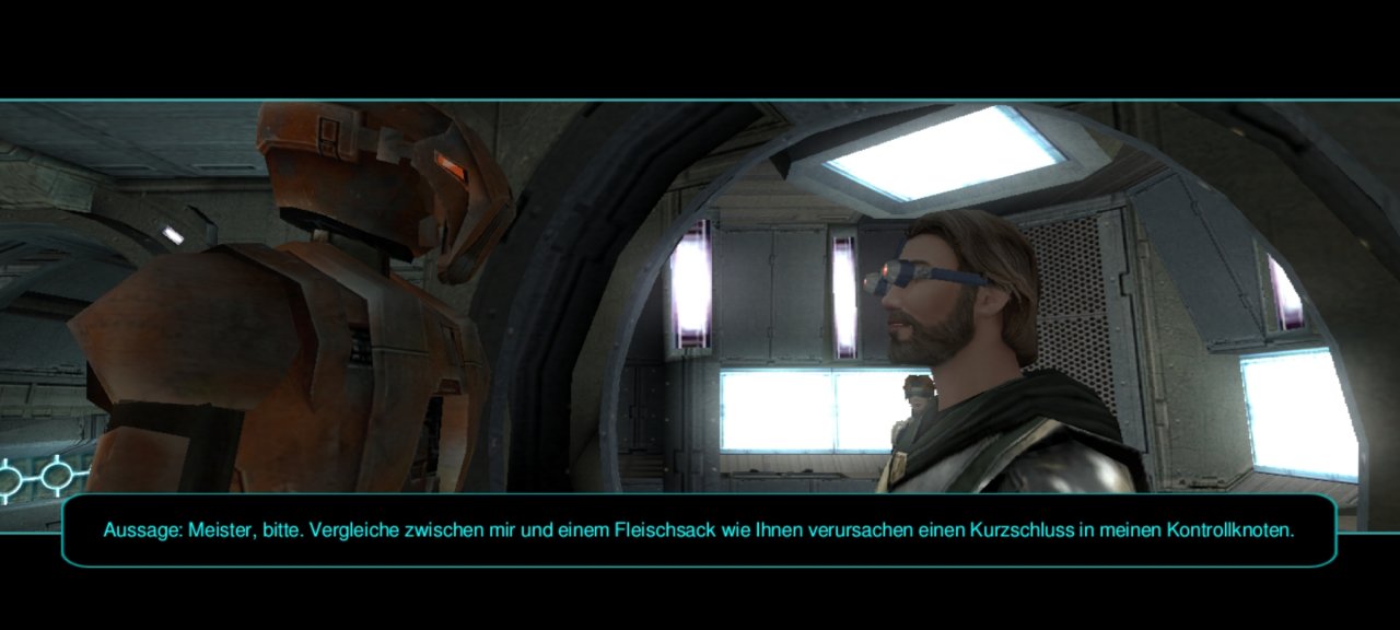[29/01/2021] HK-47 ist einer der wenigen Charaktere, die aus dem ersten KotOR zurückkehren.
