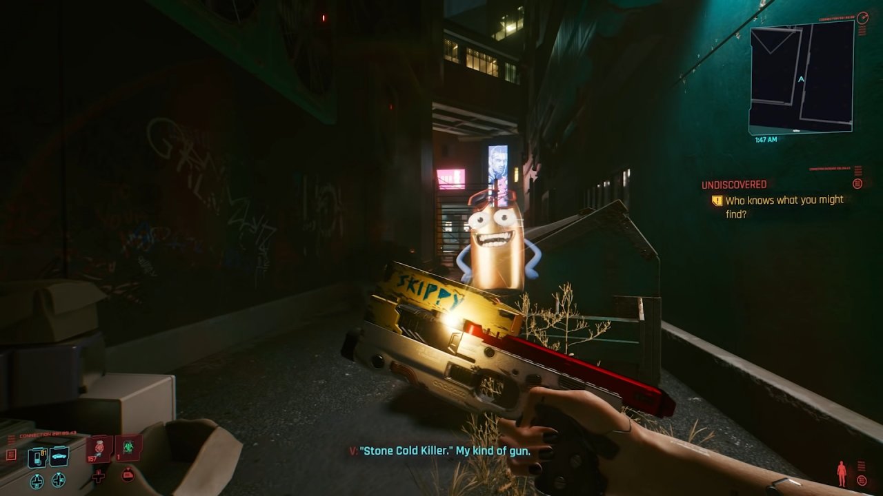 [19/01/2021] Skippy - Sprechende Spezialwaffe in Cyberpunk 2077