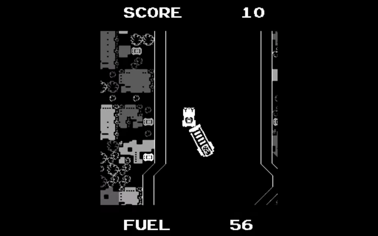 [31/03/2021] Im Arcade-Automaten Fire Truck (1978) von Atari, dem ersten echten Koop-Spiel, kommt man nur mit Teamwork weiter. Ein Spieler lenkt den Truck eines Feuerwehrfahrzeugs, der zweite die Räder des angehängten Leiterwagens.