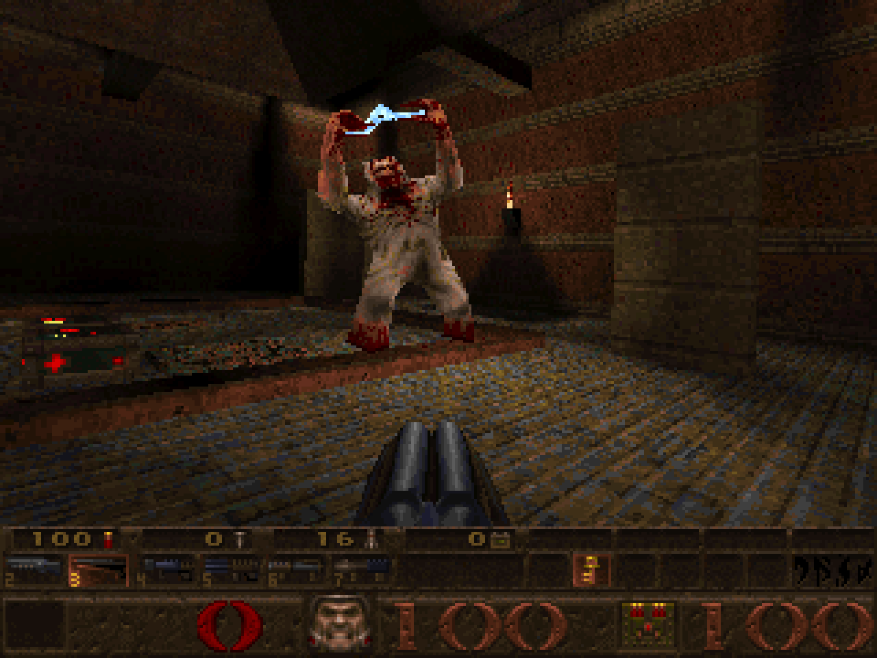 [05/03/2021] Ein ganz neues Spielgefühl: Mit Quake (1996) wagte id Software den Sprung in die „echte“ dritte Dimension. Schließlich lösten aus heutiger Sicht etwas kantige Polygonmodelle die etablierten 2D-Sprites ab.