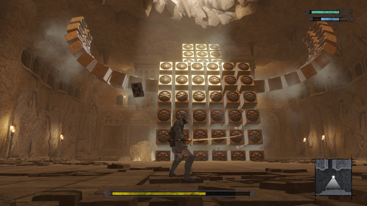 [22/04/2021] Die vielen Bosskämpfe sind zwar recht einfach zu bewältigen, überraschen jedoch immer wieder mit kreativen Mechaniken und später im Spiel mit tragischen Hintergrundgeschichten.
