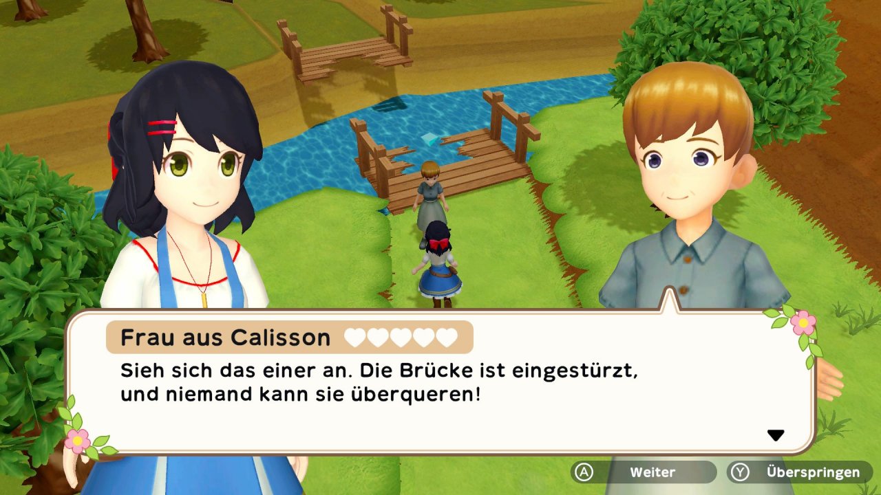 [09/04/2021] Aufgaben aus dem Quest-Generator: Dieser NPC hat nicht einmal einen Namen und will Holz von uns zum Reparieren der Brücke. Zum Einschlafen!