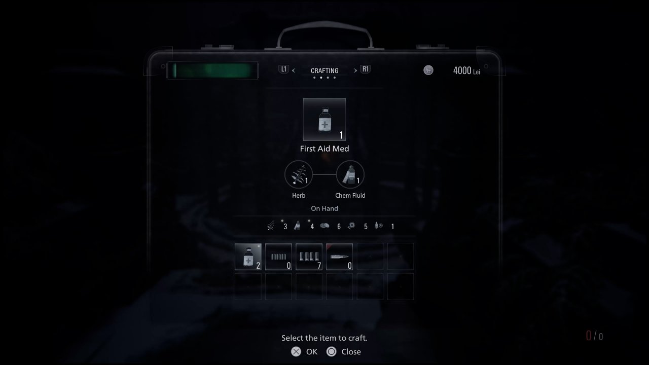 [19/04/2021] Das neue Crafting-Menü zeigt euch übersichtlich eure Materialien und lässt euch bequem Gegenstände herstellen.&nbsp;