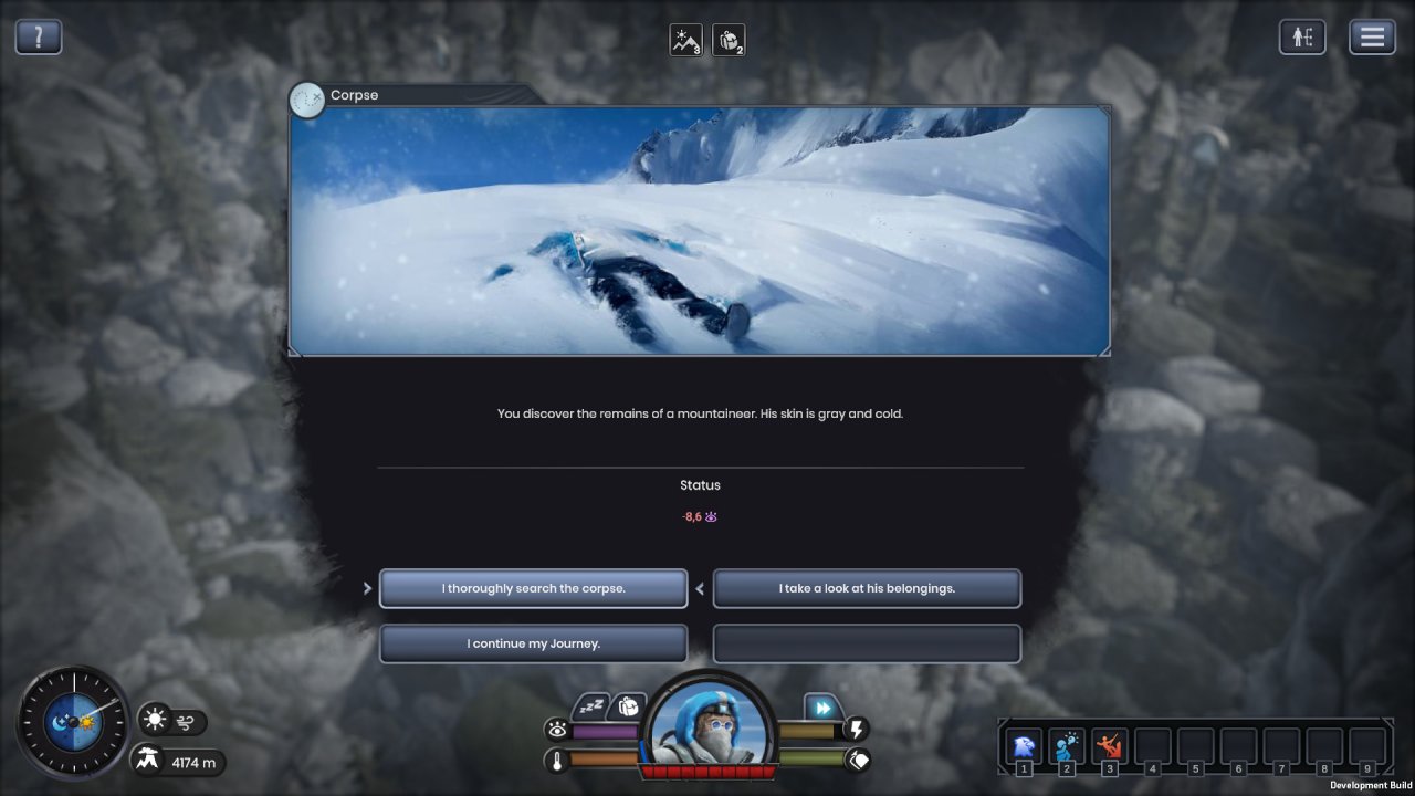 [27/04/2021] Eine Leiche wurde entdeckt! Doch statt Spannung zu erzeugen, weckte dieses Event in uns die Hoffnung darauf, möglicherweise endlich eine Sauerstoffflasche zu finden.&nbsp;