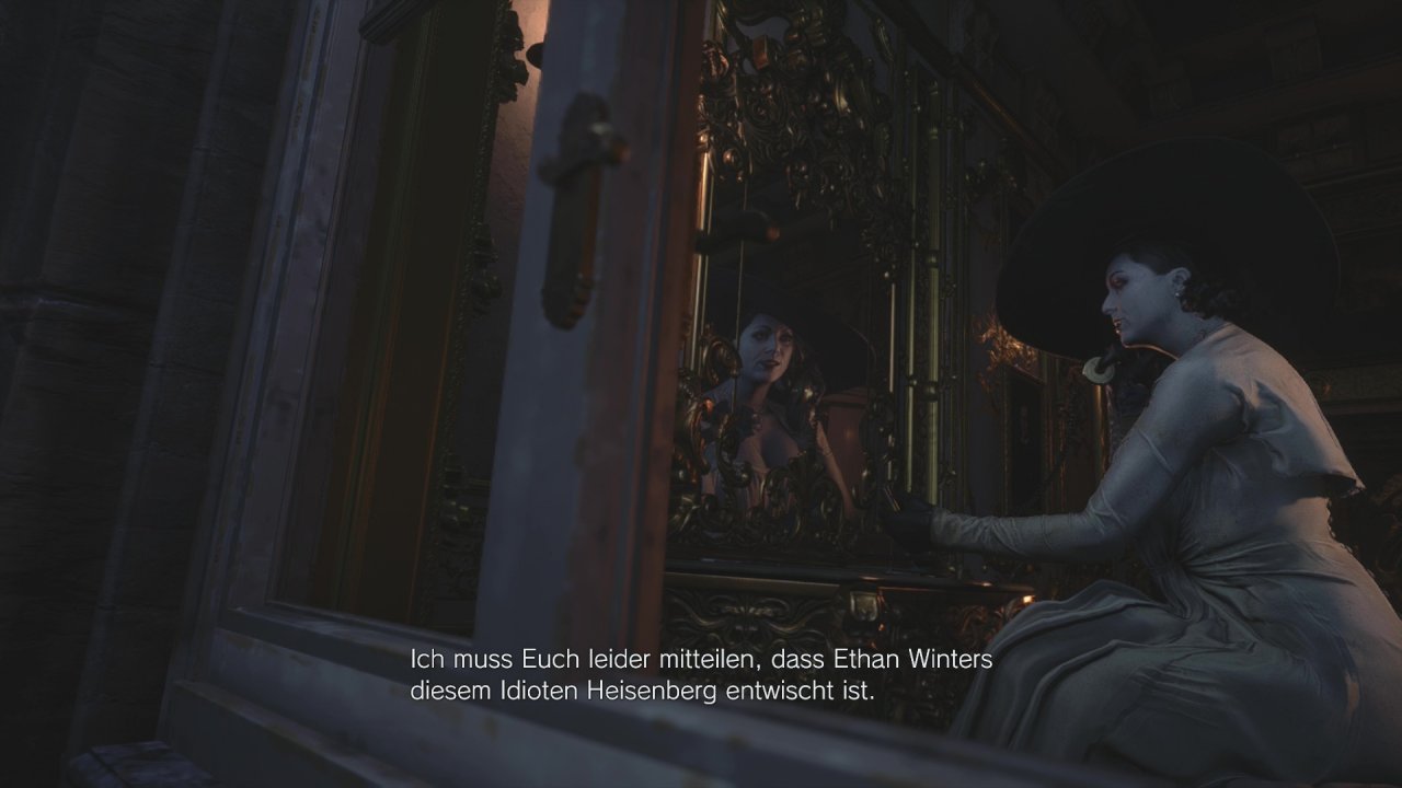 [07/05/2021] In Lady Dimitrescus Gemächern schnappt ihr euch einen wichtigen Schlüssel.