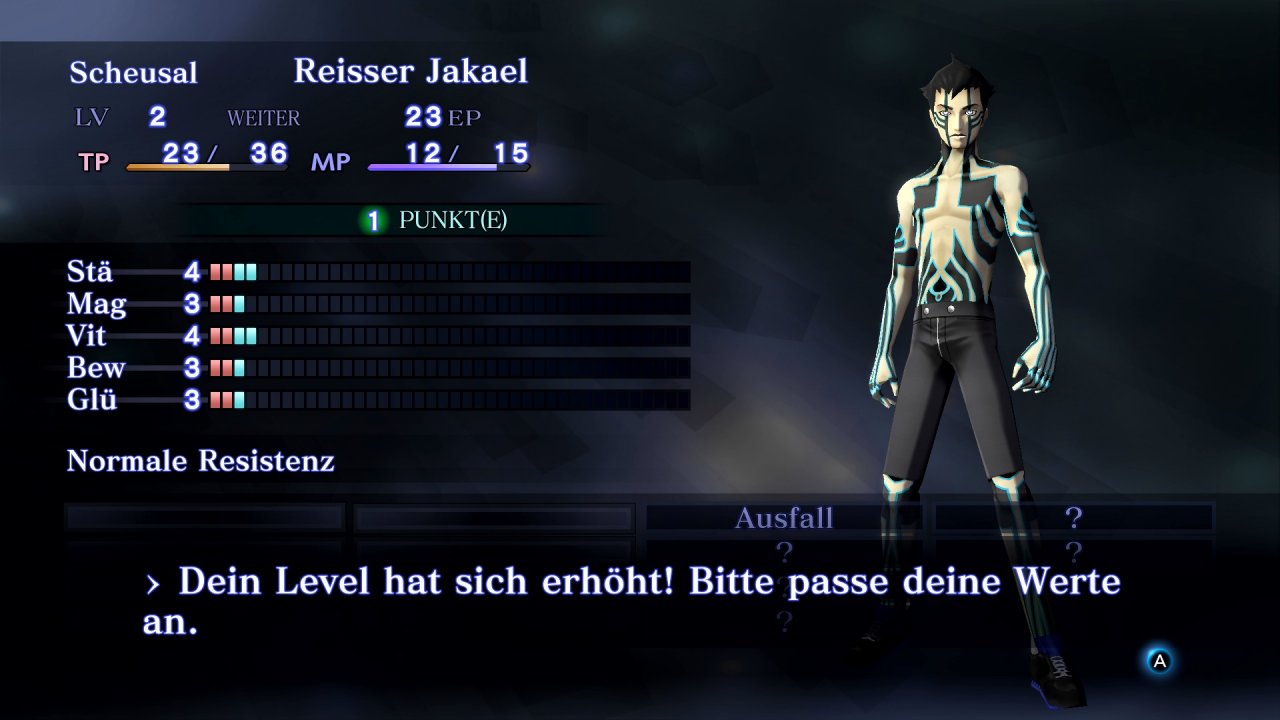 [18/05/2021] Bei einem Level-up können wir unsere Werte je nach Wunsch anpassen. &nbsp;