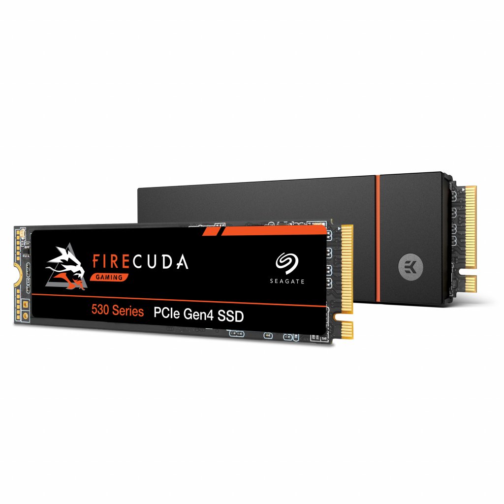 [24/06/2021] Die Seagate FireCuda 530 M.2-SSD gibt es mit und ohne Kühlkörper