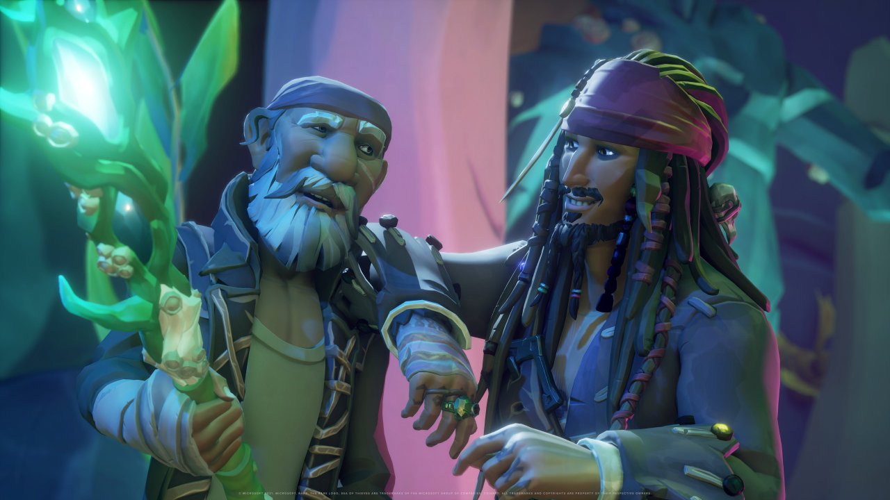 [21/06/2021] Der Trident ist eine neue mächtige Waffe, die auch außerhalb von A Pirate's Life im Spiel zu finden sein wird.&nbsp;