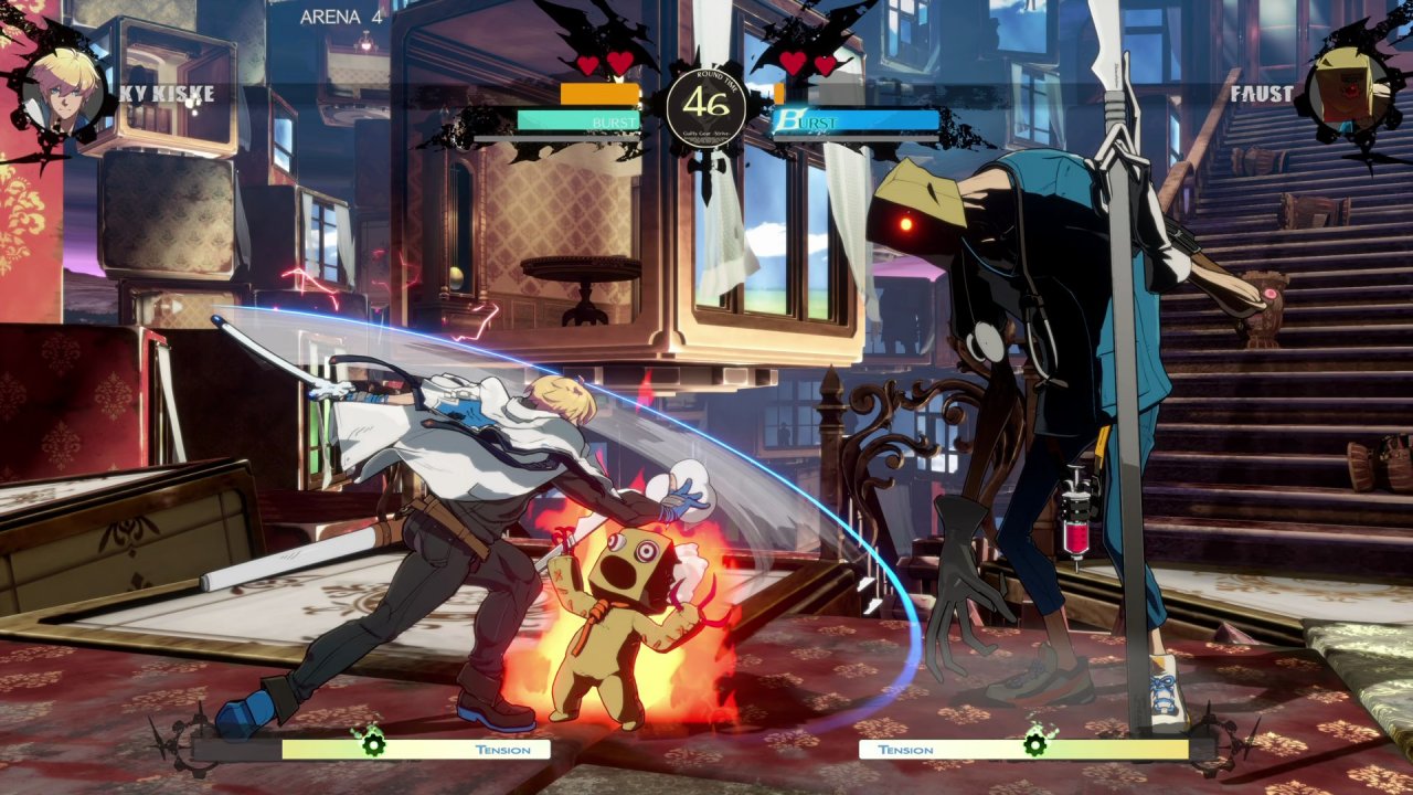 [15/06/2021] Im Arcade-Modus tretet ihr gegen viele verschiedene Gegner an, die euch mit seltsamen Attacken wie Stofftieren überraschen können.