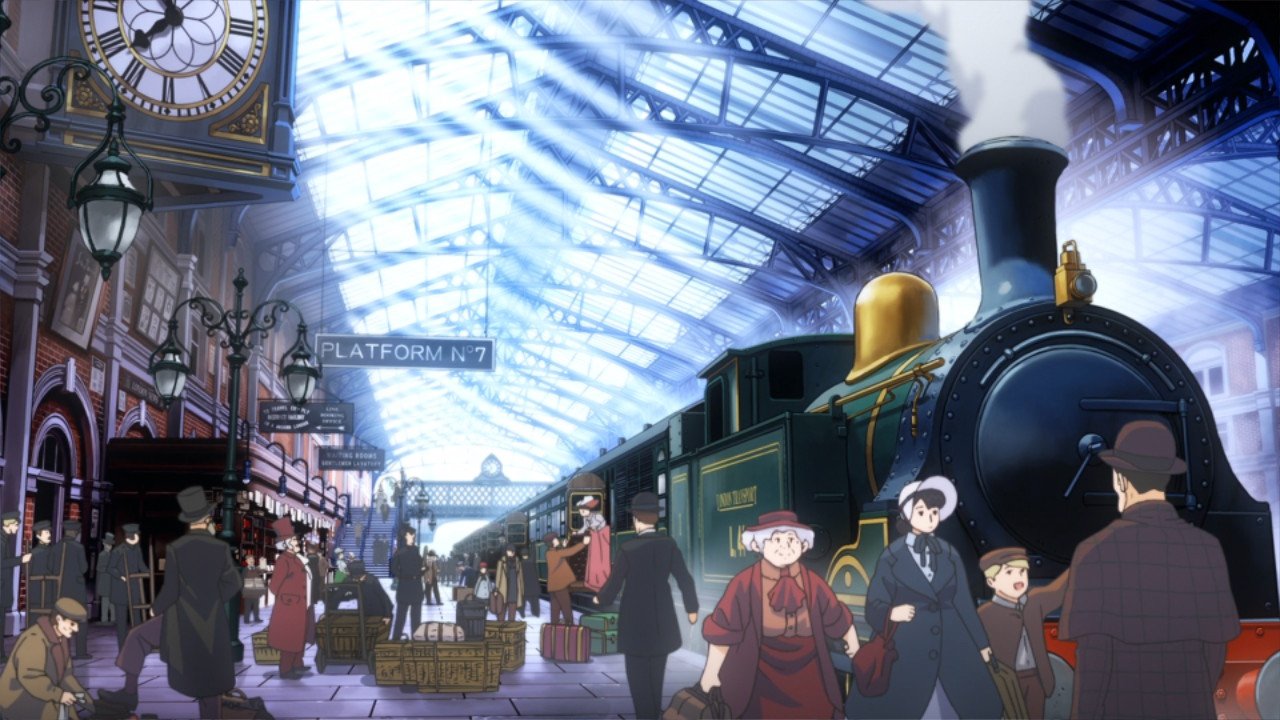 [29/07/2021] Von Japan aus in die viktorianische Metropole London. Die Zwischensequenz zur Ankunft in der Metropole ist voller Liebe gestaltet.