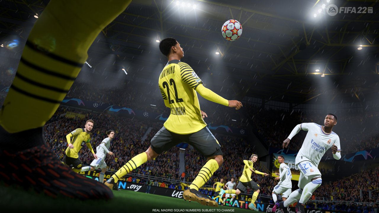 [20/07/2021] BVB-Jungstar Jude Bellingham hat in FIFA 22 ein authentisches Spielergesicht spendiert bekommen.
