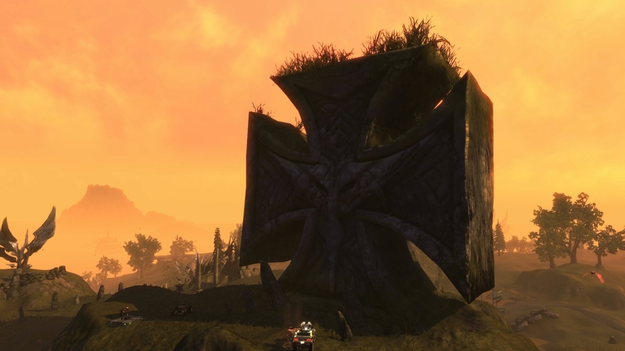[06/08/2021] Das Landschaftsbild ist geprägt von Heavy-Metal-Motiven.