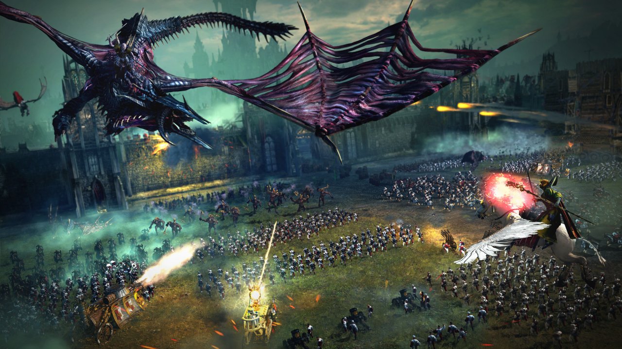 [03/09/2021] Nach neun historisch inspirierten Total-War-Teilen traut sich Creative Assembly mit Total War: Warhammer 2014 erstmals an ein Fantasy-Setting – und hat damit großen Erfolg. Das Spiel generiert allein in den ersten Tagen mehr eine halbe Million Verkäufe. Teil drei steht für Ende 2021 im Kalender.