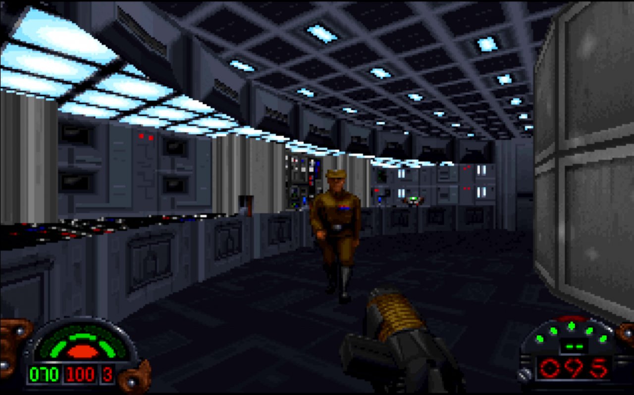 [30/09/2021] Die BPjS war Mitte der 90er gnadenlos, was Ego-Shooter und menschliche Gegner anbelangte. Deshalb indizierte die Behörde sogar Star Wars: Dark Forces (1995), obwohl der Shooter komplett ohne Blut auskam.