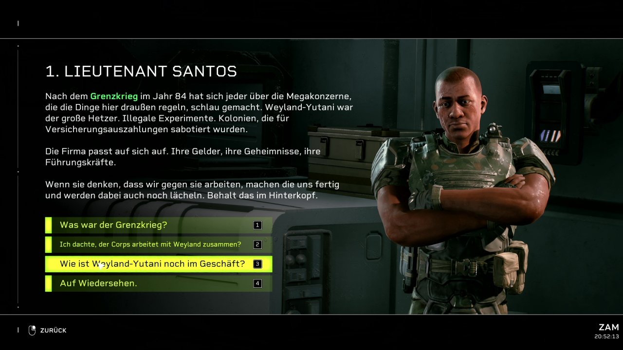 [14/09/2021] Die Story wird zum Großteil nur durch Gespräche mit NPCs erzählt. Vieles bekommt ihr zudem im Funkverkehr in Missionen mit.