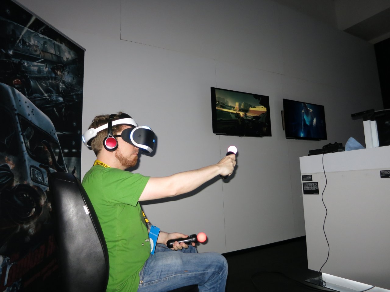 [15/10/2021] Bereits auf der Electronic Entertainment Expo 2015 war das damalige „Project Morpheus“ für Fachbesucher spielbar. Auch unser Mitarbeiter Olaf Bleich durfte schon mal ran.