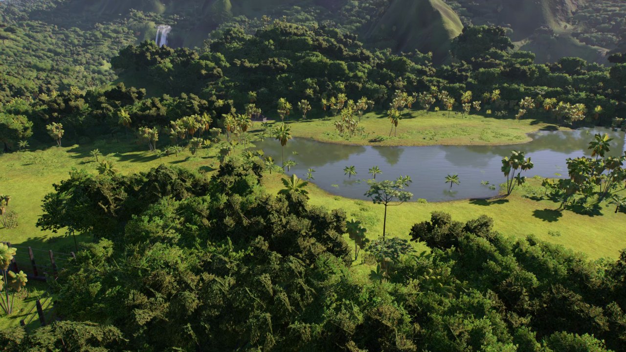 [09/11/2021] Was auf einer grünen Wiese beginnt, soll nach den Vorstellungen von John Hammond der erste Jurassic Park werden.