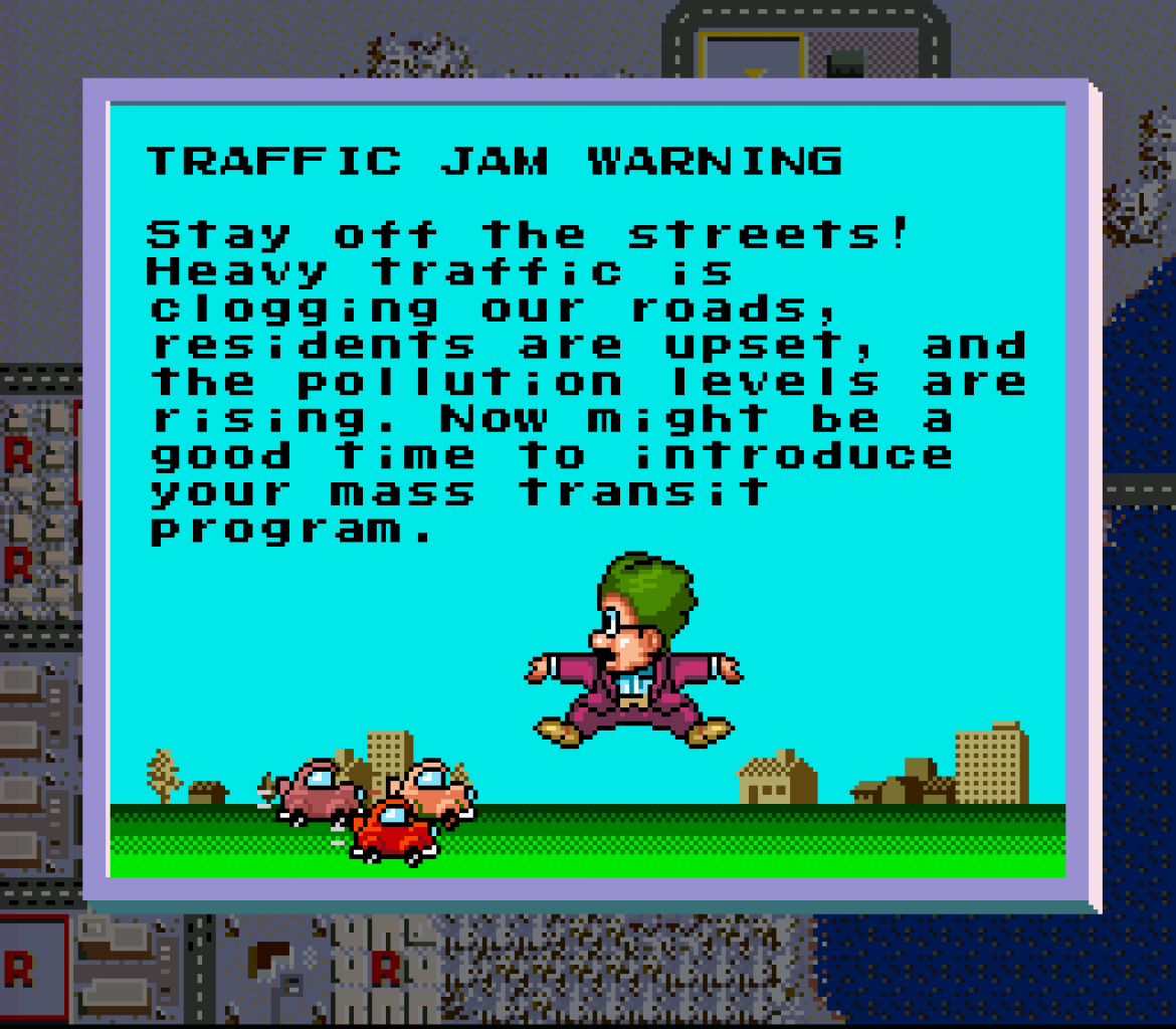 [10/12/2021] Gestatten, Dr. Wright! In der Super-Nintendo-Umsetzung von Sim City feiert der Star unseres Artikels regelmäßige Auftritte als Pixel-Berater.
