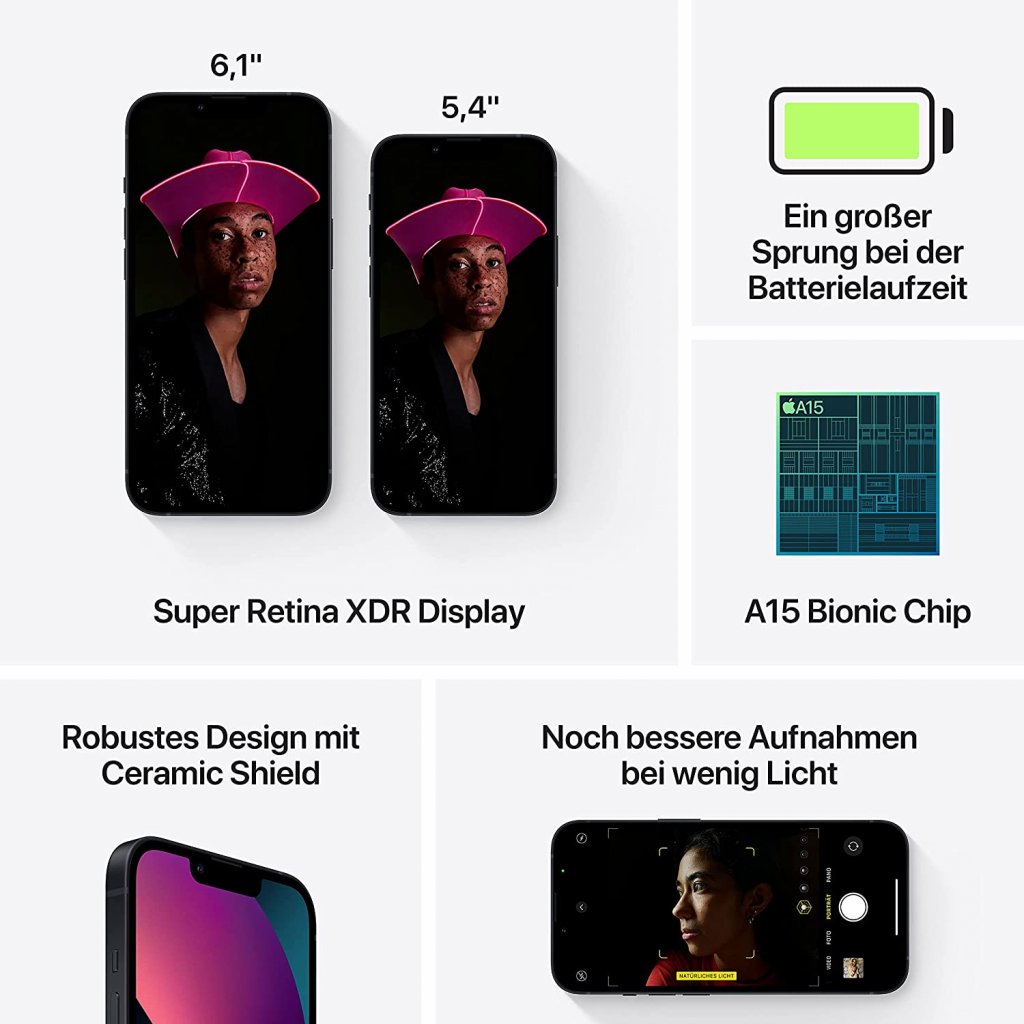 [30/01/2022] Das iPhone 13 ist vor fünf Monaten erschienen und jetzt in einigen Varianten bei Amazon günstiger zu haben.