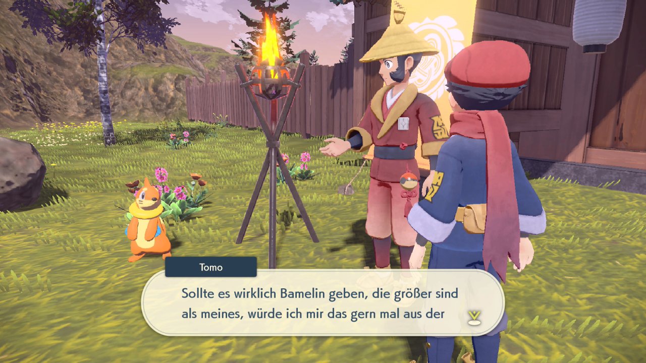 [12/01/2022] Die Dorfbewohner haben allesamt schräge Anfragen, dessen Erfüllung euch verschiedene Belohnungen einbringen. Dieser hier möchte beispielsweise ein besonders großes Bamelin sehen.