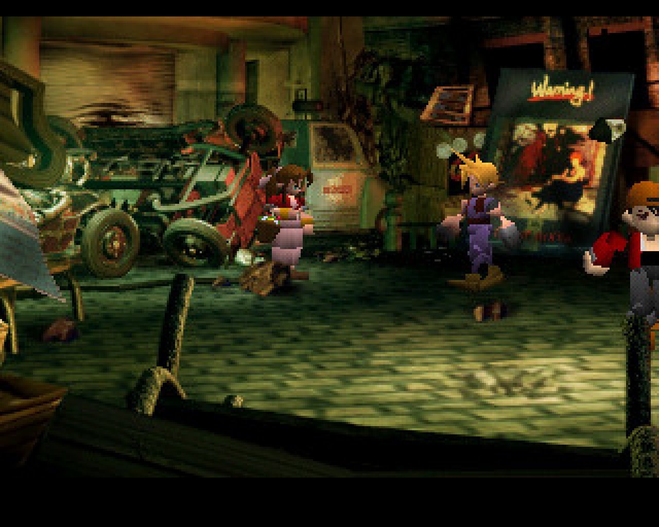 [25/01/2022] Wunderschön, aber ein Speicherfresser: Die aufwendig gezeichneten Hintergründe verliehen Final Fantasy 7 eine ganz eigene Atmosphäre.&nbsp; (1)