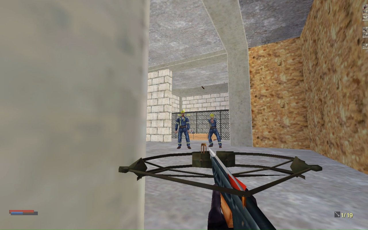 [18/02/2022] Die Armbrust erhält man erst ab Mitte des Spiels und ab da wird sie nicht mehr weggelegt. Mit der einzigen wirklich leisen Waffe im Spiel wird das Agentenleben um einiges leichter.