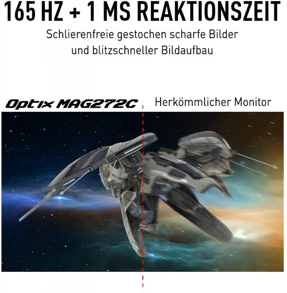 [01/02/2022] Amazon-Angebot: MSI Gaming-Monitor 27 Zoll 165 Hz über 30% günstiger