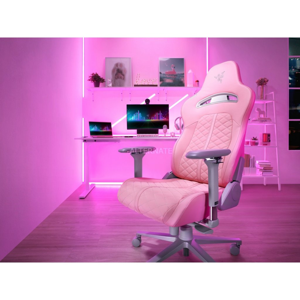 [08/02/2022] Razer Enki Gaming-Stuhl in pink für 399,99€ statt 449,99€.