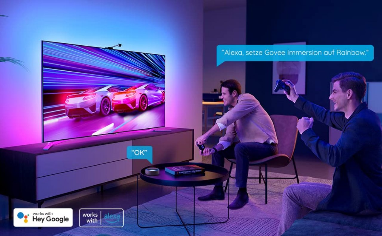 [04/03/2022] Mehr Immersion für Gamer: Philips Hue & Govee LED jetzt günstiger zum Release von Gran Turismo 7