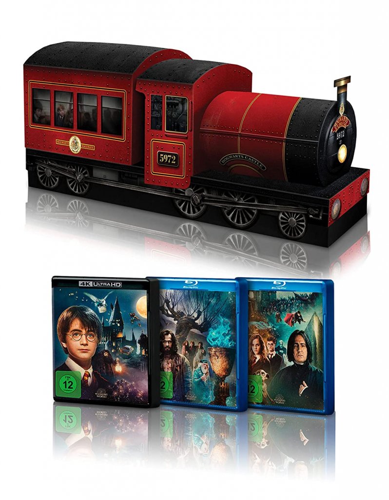 [25/03/2022] Harry Potter - The Complete Collection bietet alle 8 Filme in einer schicken Box.