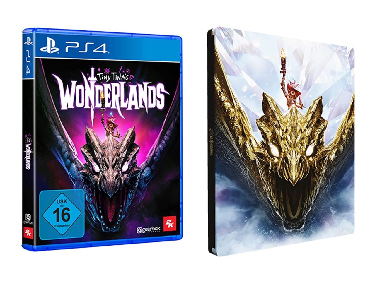 [25/03/2022] Tiny Tina's Wonderlands ist bei Amazon mit exklusivem Steelbook erhältlich.