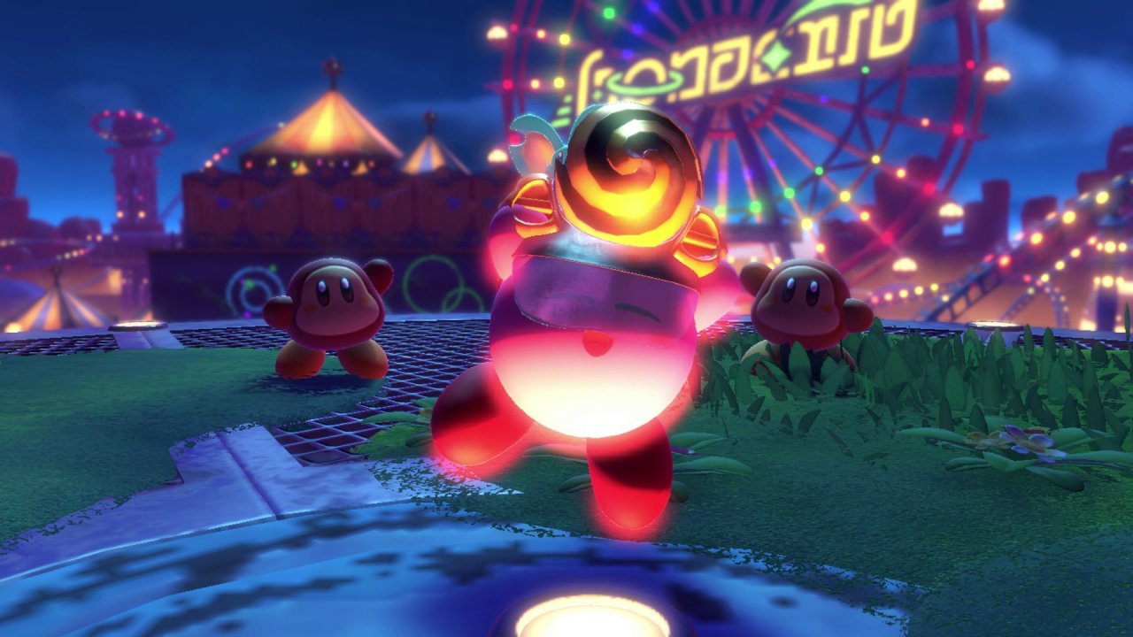 [22/03/2022] Auch in neuen Landen müssen Traditionen aufrechterhalten werden. Deswegen vollführt Kirby am Ende eines jeden Levels seinen kleinen Siegestanz. Die Waddle Dees und Elfilin steigen natürlich fleißig mit ein. &nbsp;