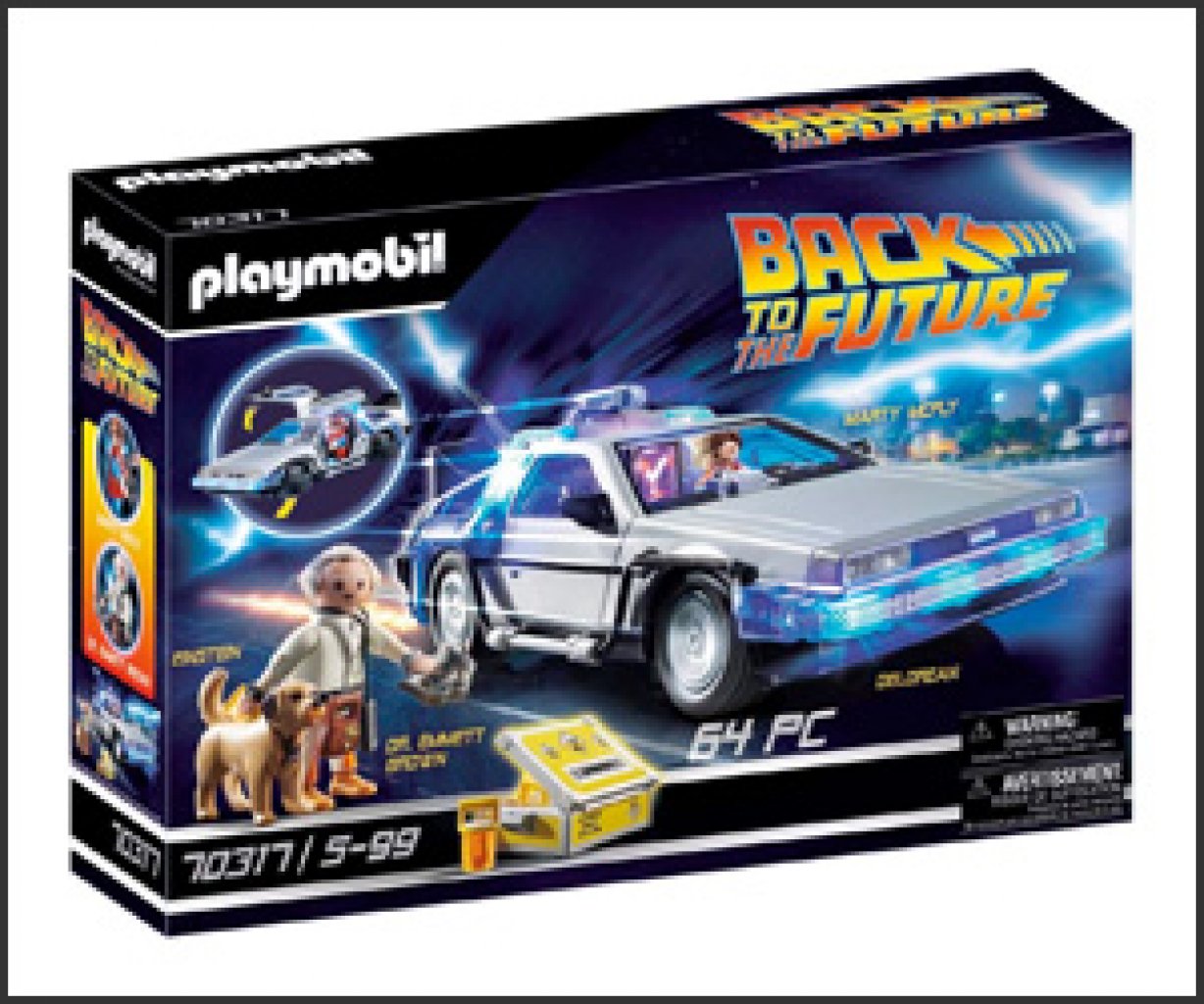 [19/03/2022] Den Playmobil DeLorean aus Zurück in die Zukunft gibt es jetzt besonders günstig. &nbsp;