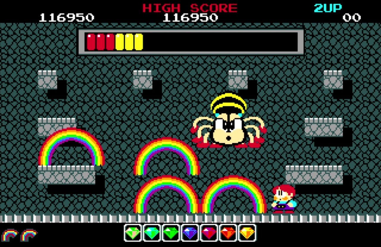 [04/03/2022] Platz 5: Rainbow Islands vereinte zuckersüße Grafik, großartige Spielbarkeit und originelle Konzeptideen.
