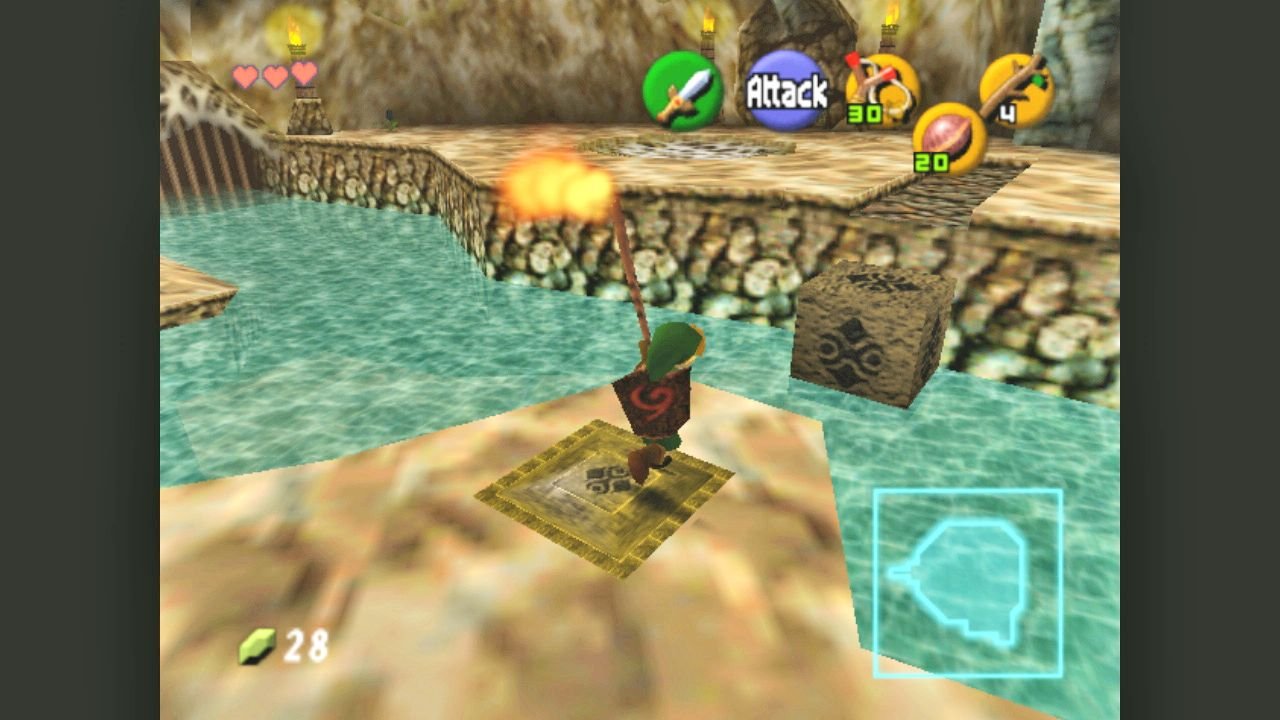 [04/03/2022] Ura-Zelda hätte die Dungeons in Ocarina of Time gehörig verändert. In Master Quest sind sie zwar anders, die Anpassungen wirken teilweise aber sehr halbgar.