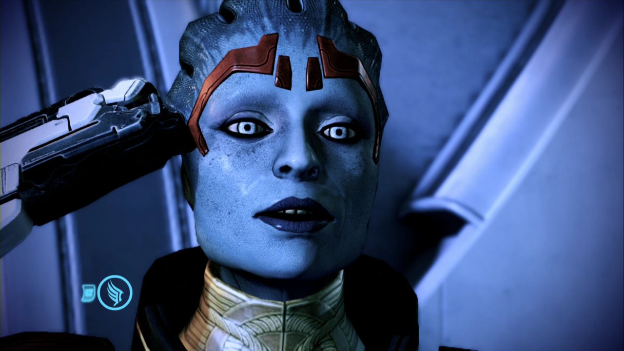 [25/03/2022] Momente der Entscheidung: Durch die vielfältigen Eingriffsfunktionen suggeriert Mass Effect, dass Spieler die Kontrolle über die Geschichte der Reihe haben.