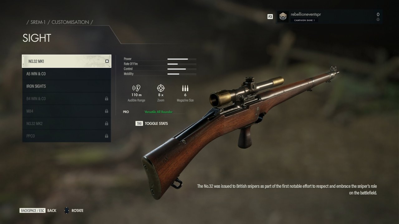 [27/04/2022] Sniper Elite 5 - Alle Waffen im Shooter freischalten