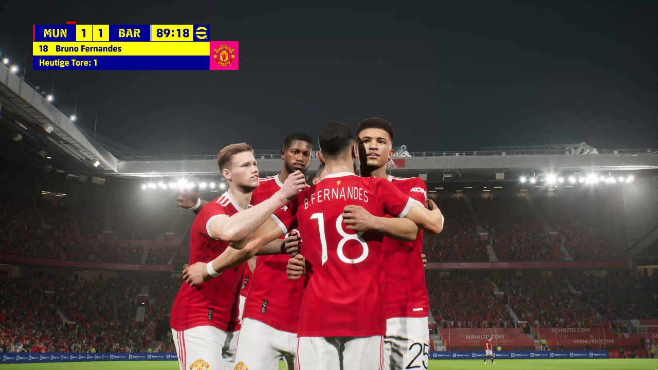 [19/04/2022] Zumindest die Spieler von Manchester United haben Grund zum Jubeln. Für Fans von Pro Evolution Soccer gibt es dagegen keinen Grund zur Freude.