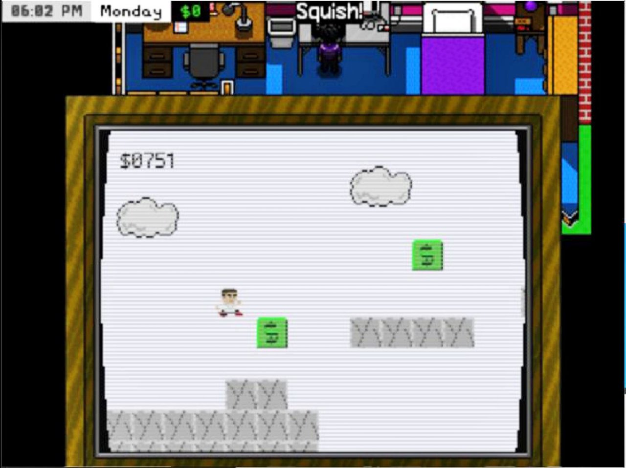 [08/04/2022] Dieses merkwürdige Hüpfspiel sieht nicht nur mies aus, es spielt sich auch unglaublich schlecht. Ohne es zu schaffen, geht die Demo nicht weiter.