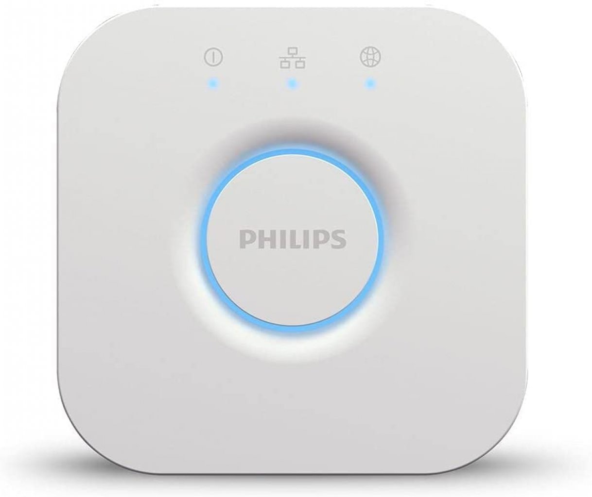 [25/04/2022] Philips Hue Bridge: Die Schaltzentrale für smarte Raumbeleuchtung gibt es jetzt günstiger bei MediaMarkt.