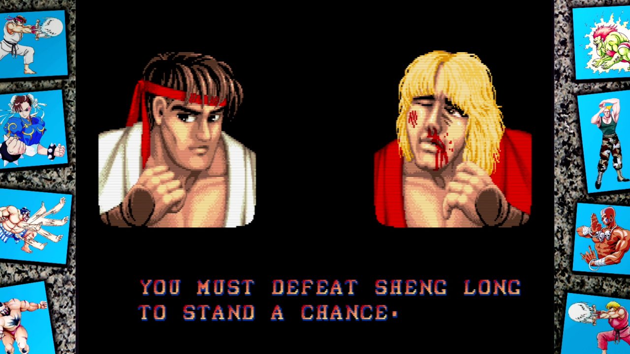 [07/04/2022] Eigentlich war bereits der Übersetzungsfehler in Street Fighter 2 eine Lüge: Einen Sheng Long gab es nirgends zu sehen, egal, wie ausgiebig und fehlerfrei man sich durch das Spiel prügelte.&nbsp;