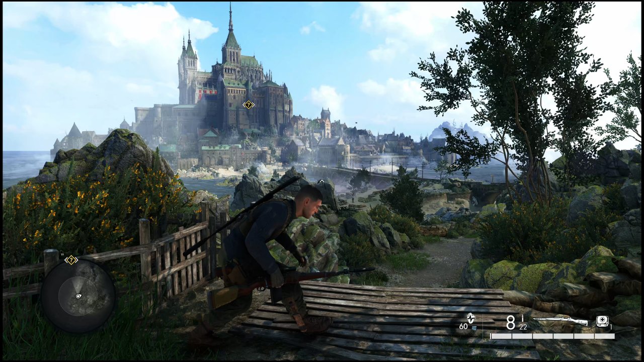 [25/05/2022] Die Grafik von Sniper Elite 5 ist nicht gerade auf dem aktuellsten Stand. Die Umgebungen machen noch einiges her, doch die Charaktere sind kein Augenschmaus.