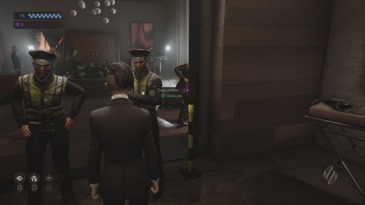 [20/05/2022] Jede Figur verfügt über ganz spezielle Disziplinen. Leysha kann Aussehen und Kleidung von NPCs kopieren, um Gebiete zu infiltrieren.