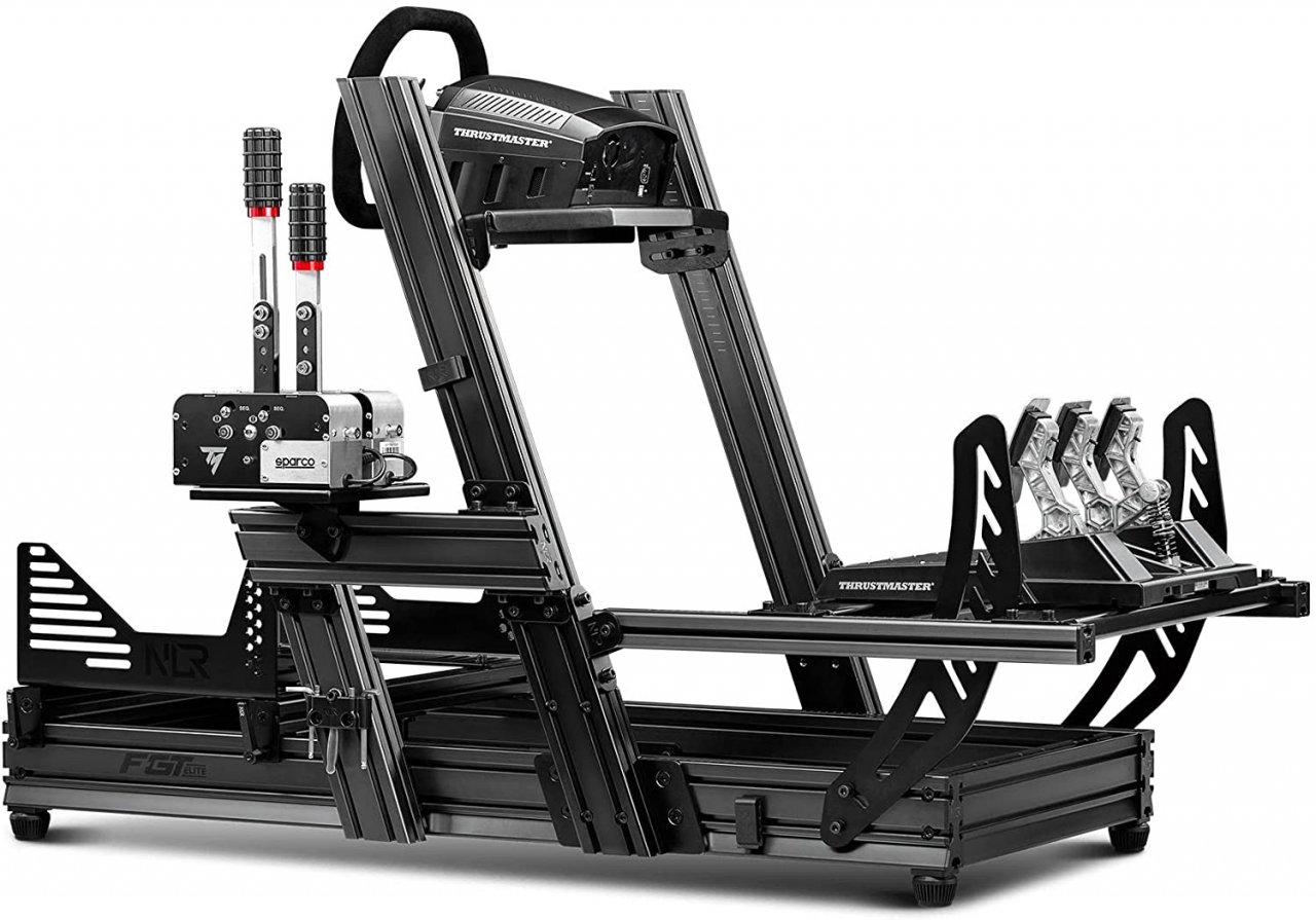 [21/06/2022] Der hervorragende Next Level Racing Seat F-GT Elite ist kompatibel mit allen gängigen Lenkrädern.