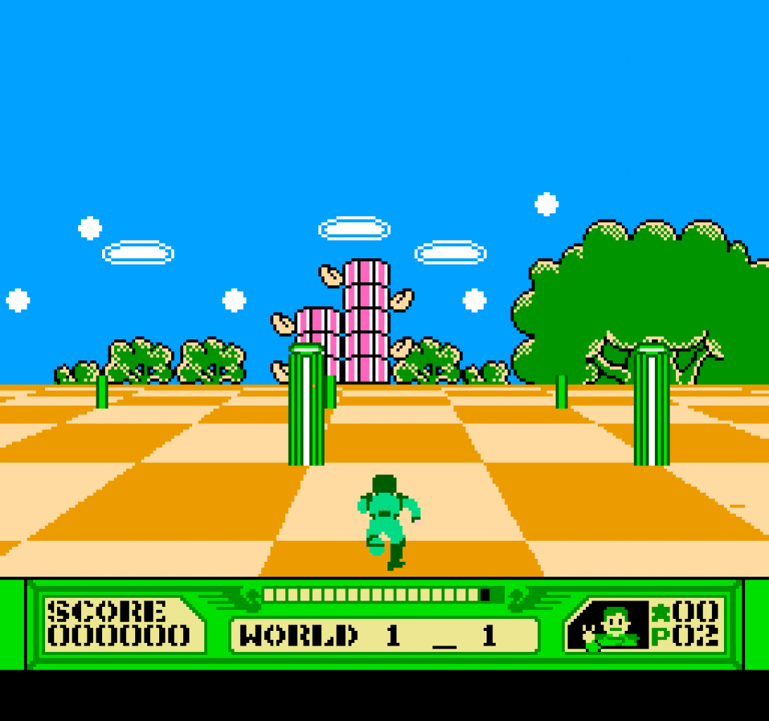 [07/07/2022] Während Sakaguchi das Gameplay-Design der von Space Harrier inspirierten Schießerei The 3-D Battles of WorldRunner verantwortete, kümmerte sich das iranisch-amerikanische Coding-Genie Nasir Gebelli um die Programmierung.