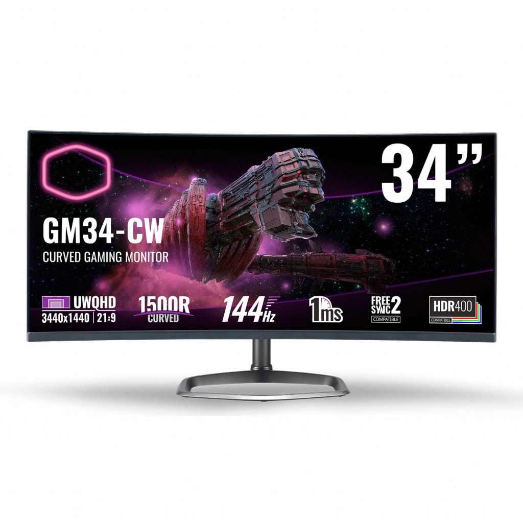 [04/07/2022] Den Curved Gaming-Monitor 34 Zoll von Cooler Master mit UWQHD und 144 Hz kann man jetzt bei NBB zum Tiefstpreis kaufen - günstig wie nie zuvor!