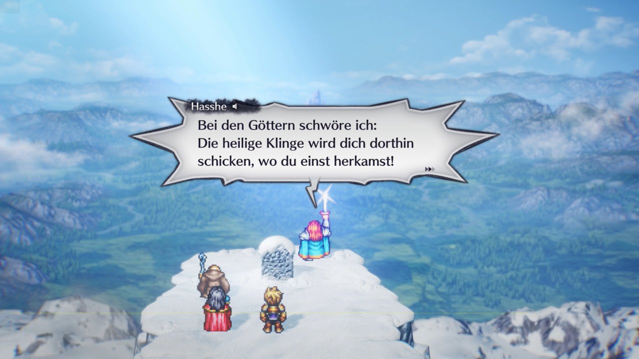 [22/07/2022] Die Texte sind komplett Deutsch, die Sprachausgabe wahlweise Englisch oder Japanisch.