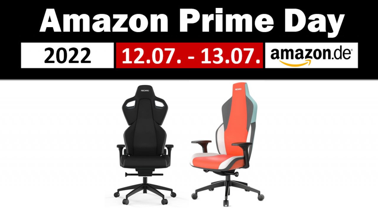[12/07/2022] Recaro Gaming-Stuhl: Testsieger beim Prime Day günstig wie nie
