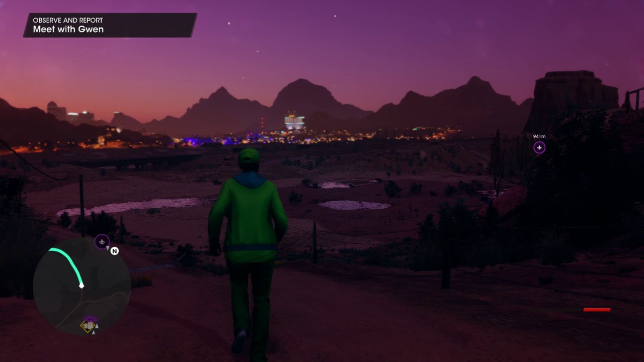 [21/07/2022] Grafisch mag Saints Row ordentlich altbacken sein, es hat aber trotzdem seine schönen Momente. Diese Skyline etwa ist echt hübsch anzusehen.